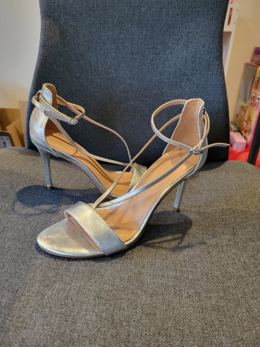 Halston Heritage "Evie" Strappy Heels